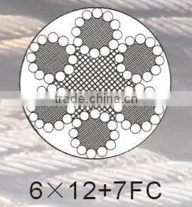 Galvanized Wire Rope 6*12+7FC thumbnail-1