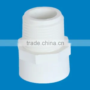 BOYAN Zhejiang Taizhou Huangyan Plastic Pipe Fitting for Bathroom ASTM Sch 40 Male Adapter thumbnail-1
