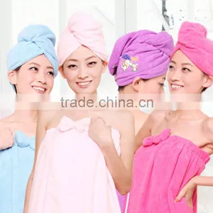 [LJ Towel] Beimon Soft Absorbent Antibacterial Microfiber Hair Towel thumbnail-3