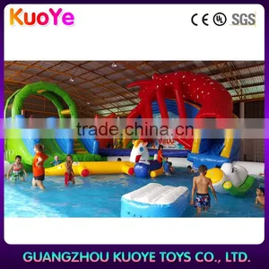 Kids Inflatable Aqua Park With Swimming Pool,inflatable Water Amusement Park Equipment Giant, SeaWorld Inflatable Park Sale thumbnail-6