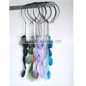 2014 Wholesle Bohemia Colour Linear Feather Tassel Hairband thumbnail-1