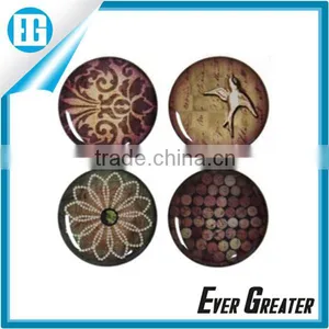 Custom Made Classical Dome Sticker Chrome Epoxy 3D Die Cut Domed Sticker thumbnail-1