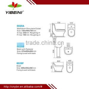 Sanitary Ware Ceramic Bathroom Design Toliet Sets thumbnail-2