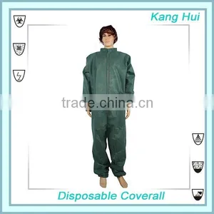 Polypropylene Safety Cleanroom Coveralls Cleanroom Overall thumbnail-2