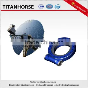 Titanhorse 9 Inch Slewing Drive With Stirling Motor for Dish Solar Tracker System thumbnail-1
