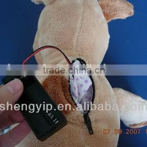 2016 New Recordable Teddy Bear Sound Chip Module for Plush Toys With Push Button thumbnail-3