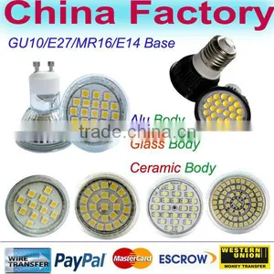 GU10 Warm White 24 SMD LED Office Spot Light Lamp Bulb Energy Saving thumbnail-1