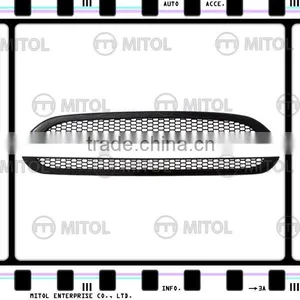 CAR GRILLE COVER For Mini Cooper R53 01-06 Gloss Black ABS Cover thumbnail-1