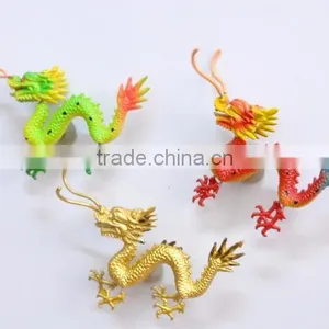 Handmade 6 Inch Plastic Dragon Shape Fridge Magnets With Single Pole, Promotion Toys thumbnail-1