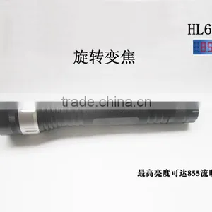 Aluminum ZOOM Function Zoom T6-10W LED Flashlight Torch Light thumbnail-6