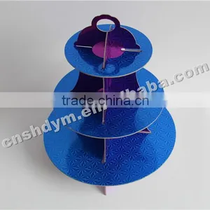 High Quality Cardboard Wholesale Cake Stand thumbnail-3
