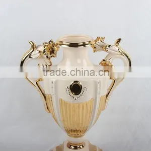 Newest Antique Ceramic Vase With Flower Design , Large Ceramic Vase thumbnail-2