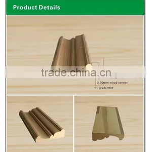 Crown Mouldings Wrapped With Wood Veneer thumbnail-4