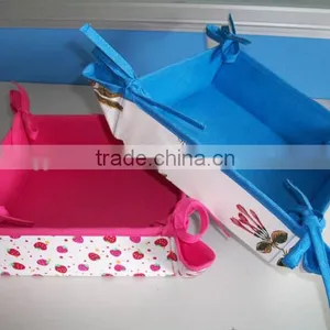 Cotton Bread Basket for Promotion and Gift Basket for Storage Customized Logo Available Basket -3 thumbnail-5