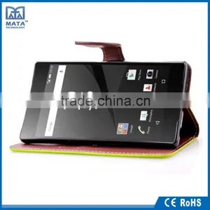 Customized High Quality Multicolor Phone PU Leather Case for Sony Xperia Z5 thumbnail-3
