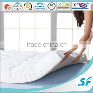 Waterproof Bamboo Mattress Down Microfiber King Size Foam Mattress Topper thumbnail-1