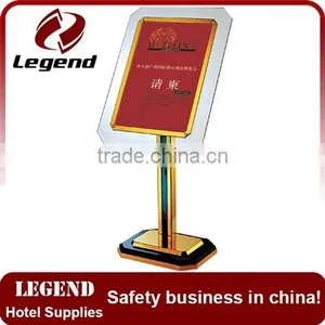Luxury Hotel Products Display Sign Stand Factory Quality Choice thumbnail-4