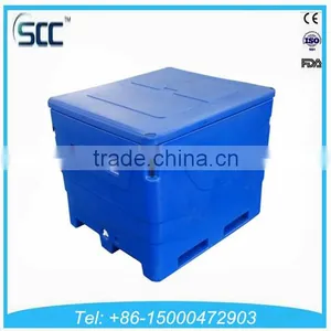 Rotomold Plastic Tote Ice Storage Bin, Ice Fish Bins, Fish Tote Manufacturers thumbnail-2
