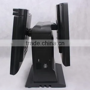 15 Inch Dual Touch Pos System; Touch Cash Register; Touch Pos Terminal ZQ-T9090D From ZONERICH thumbnail-2