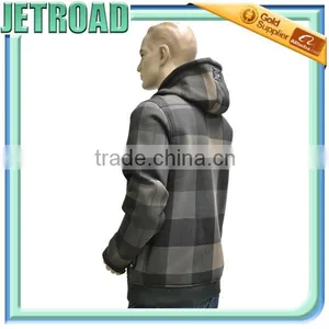Men's Bonded Foam Back Fabric- Hooded Soft Jacket thumbnail-4