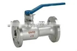 ASTM A182 Industrial Stainless Steel Flange Ball Valve thumbnail-1