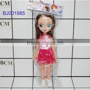 Cute Fashion Princess Doll Plastic Musical Little Barbiee Girl thumbnail-1