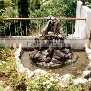 Fiberglass Rock Water Fountain thumbnail-1