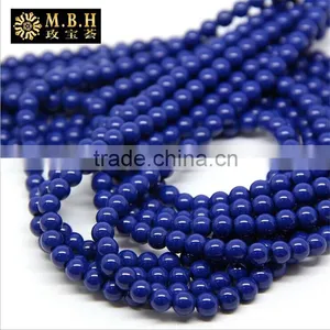 Natural Gemstone Lazurite Pearl Powder 4567A Imperial Lapis Semi-finished Handmade Jewelry Wholesale Beads DIY thumbnail-4