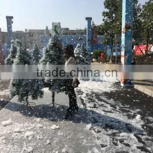 China Factory Cheap DMX Remote Control Colorful 1500W Snow Machine Effect For Sale Stage Christmas Disco Party Favors thumbnail-2