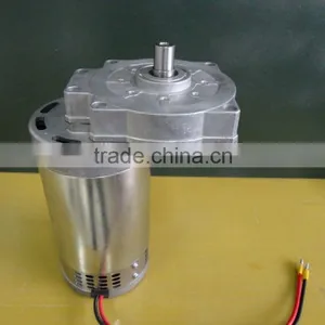 Brushed dc Electric Motor Permanent Magnet Moptor 90w 100w thumbnail-1