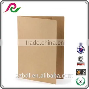 Natural Kraft Paper File Folder With Flap thumbnail-2