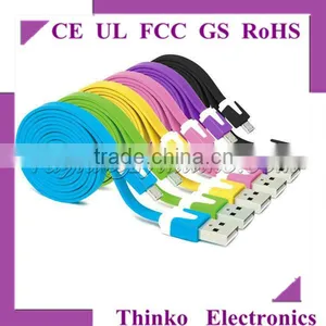 2013 Colorful Micro Usb Cable for Samsung Galaxy s3 thumbnail-1