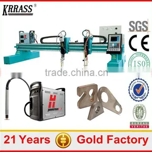 CE Certification Cnc Steel Cuttercnc Plasma Metal Cutting Machine , Used Cnc Plasma Cutting Machines thumbnail-1