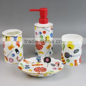 New Product Ceramic Manufacturerred Ceramic Bathroom Accessories Set Manufacturer thumbnail-1