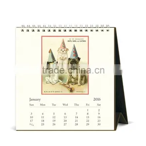 High Quality Promotional Office Table Solar Calender Printing thumbnail-5
