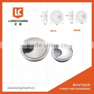 High Quality Zinc Alloy Laptop Office Desk Cable Grommet thumbnail-1