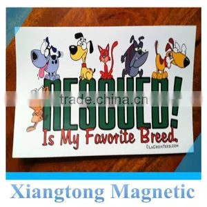 Promotional Rescued Magnetic Car Door Sticker/pvc Water Proof Painting Car Sticker With Magnets thumbnail-1