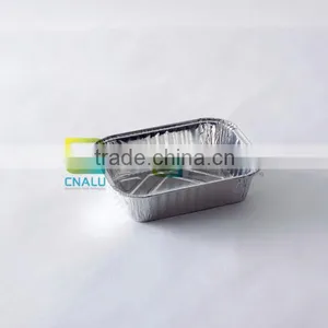 Die Cut Aluminium Foil Container Lid With PP Lacquer thumbnail-1