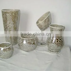 Morden Glass Mosaic Vase thumbnail-1