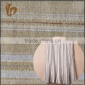 Yarn Dyeing Linen Metallic Fabric With Lurex With 6% Polyester thumbnail-1