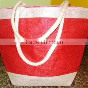 REUSABLE UPMARKET JUTE SHOPPER thumbnail-5
