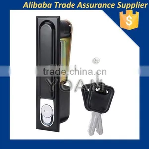 Black Zinc Metal Cabinet Door Lock, Plane Lock thumbnail-1