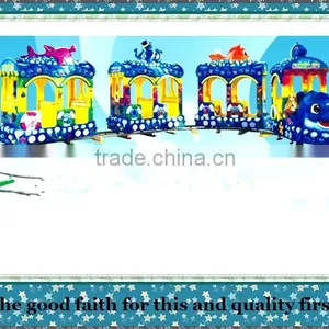 Factory Direct Christmas Carnival Games Amusement Park Electrical Ocean Train for Sale thumbnail-3