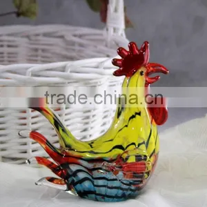Art Glass Rooster thumbnail-4