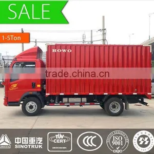 China Sinotruk HOWO 4*2 Mini Cargo Truck 1-5 Ton thumbnail-3