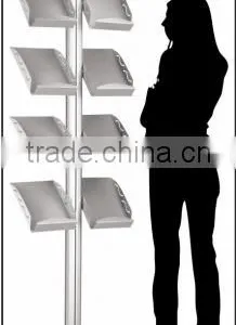 Stainless Steel Dispaly Paper Racks Display Stand thumbnail-2