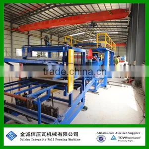 EPS Cement Sandwich Wall Panel Machine Automatic Newest Technology thumbnail-1