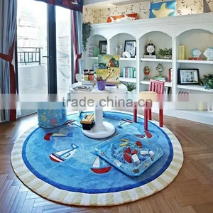 Kids Room Carpets , Carpet Rugs for Play Room, Round Rugs thumbnail-1