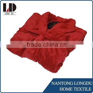Coral Fleece Bathrobe thumbnail-1