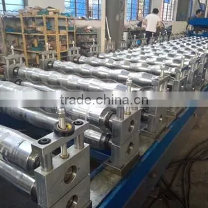 Roof Panel Roll Forming Machine,Corrugated Roof Sheet Making Machine,Metal Roofing Roll Forming Machine Product thumbnail-1
